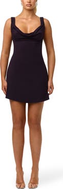 Naked Wardrobe Smooth Stretch Jersey Minidress