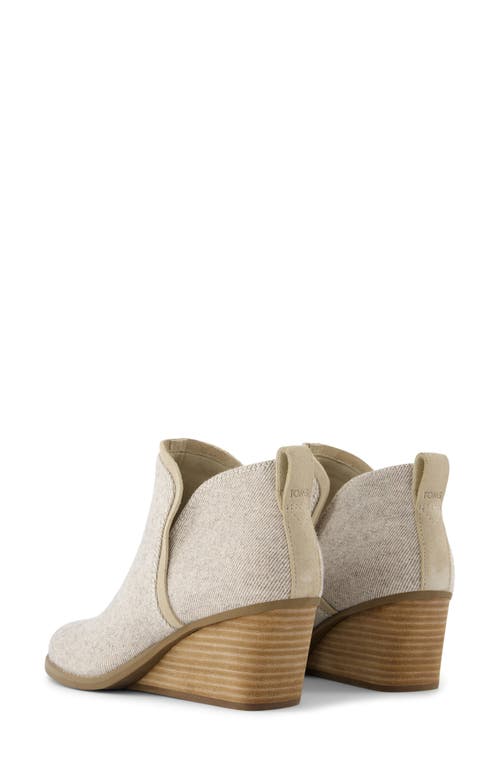 Toms Kaia Wedge Bootie In White