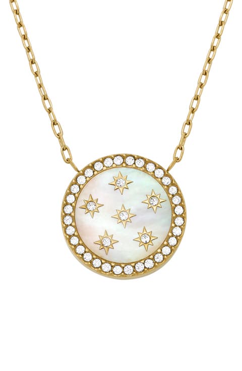 Merrit Mother of Pearl Pendant Necklace