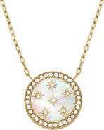 Fossil Merrit Mother of Pearl Pendant Necklace