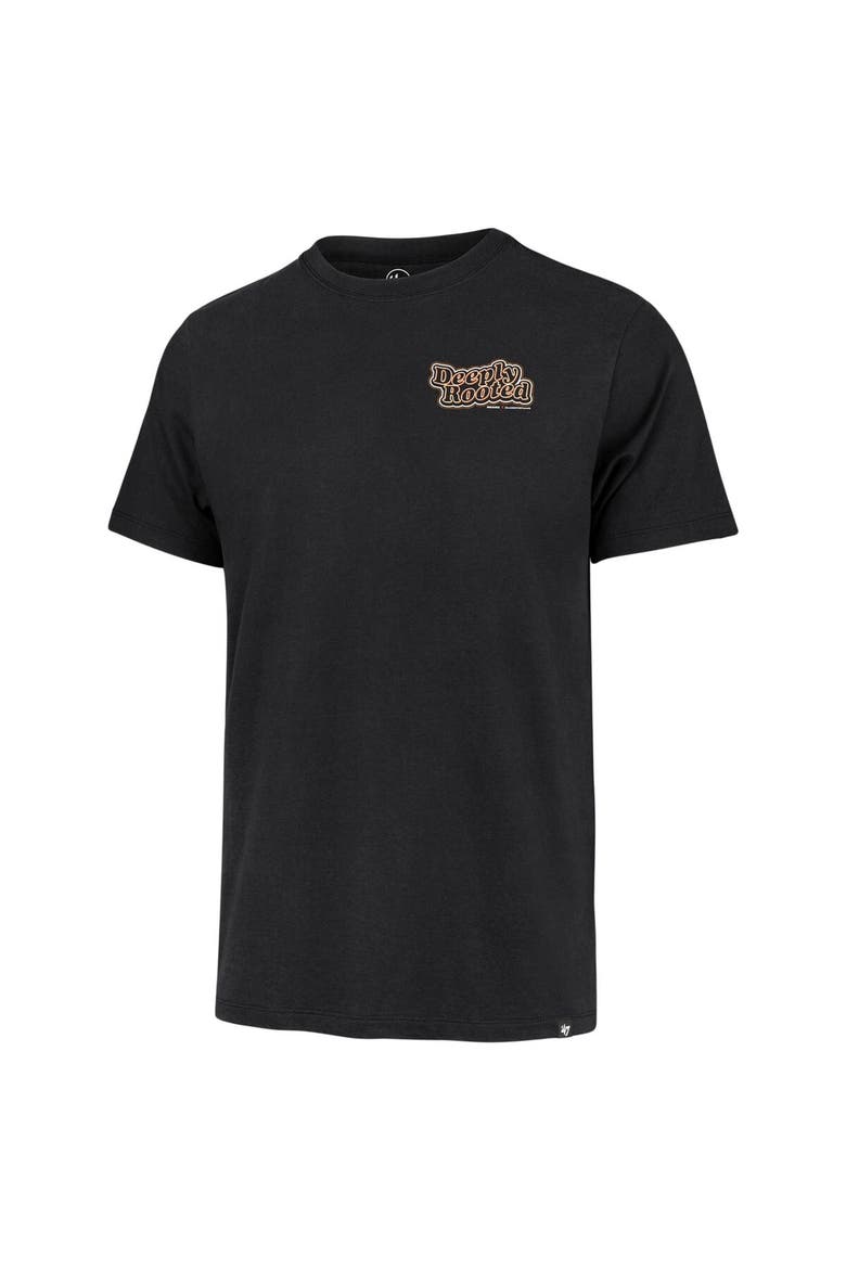 Men's '47  Black Chicago Bears Black History Month T-Shirt, Alternate, color, Black
