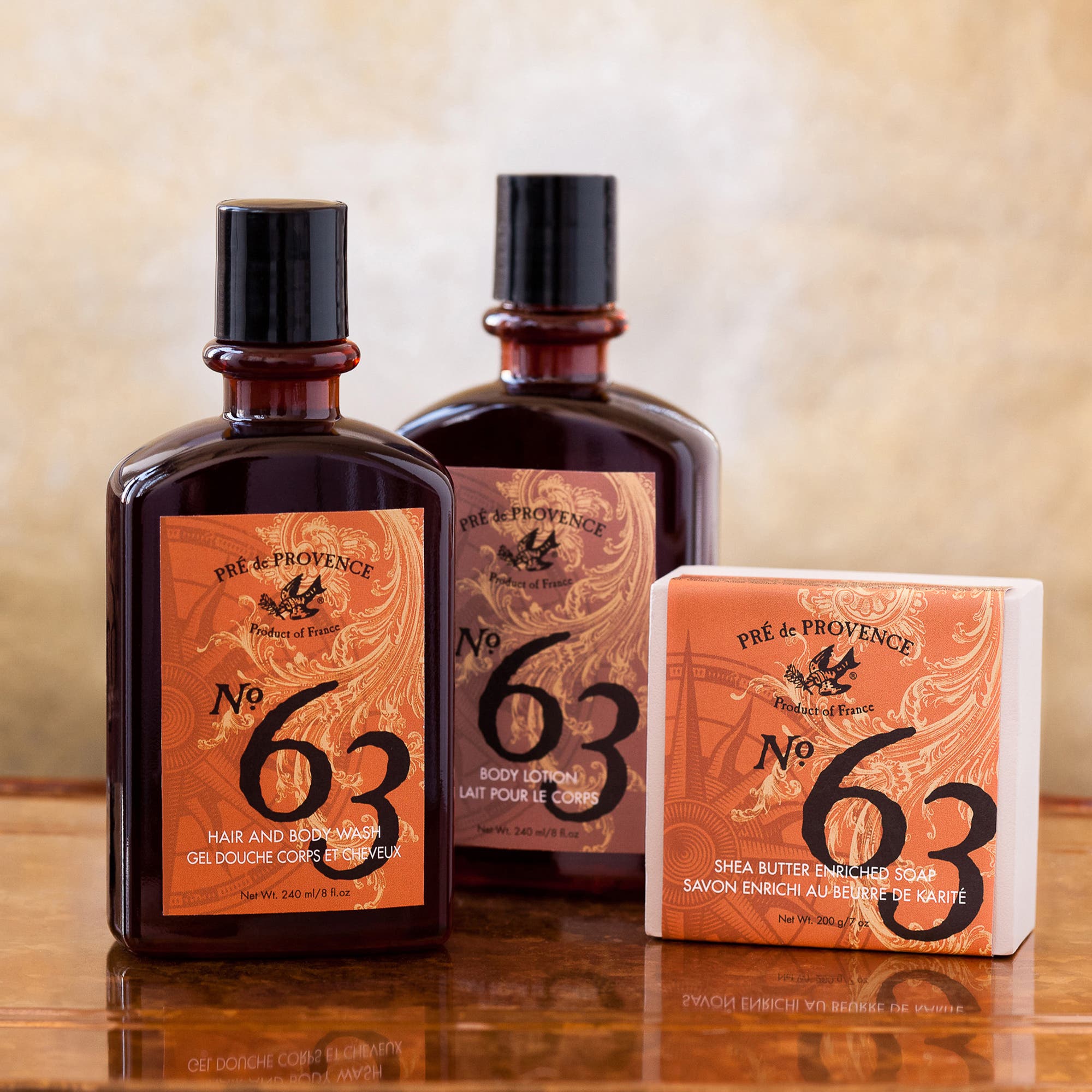 PRE DE PROVENCE Men's No 63 200 Gram Soap Cube | Nordstrom