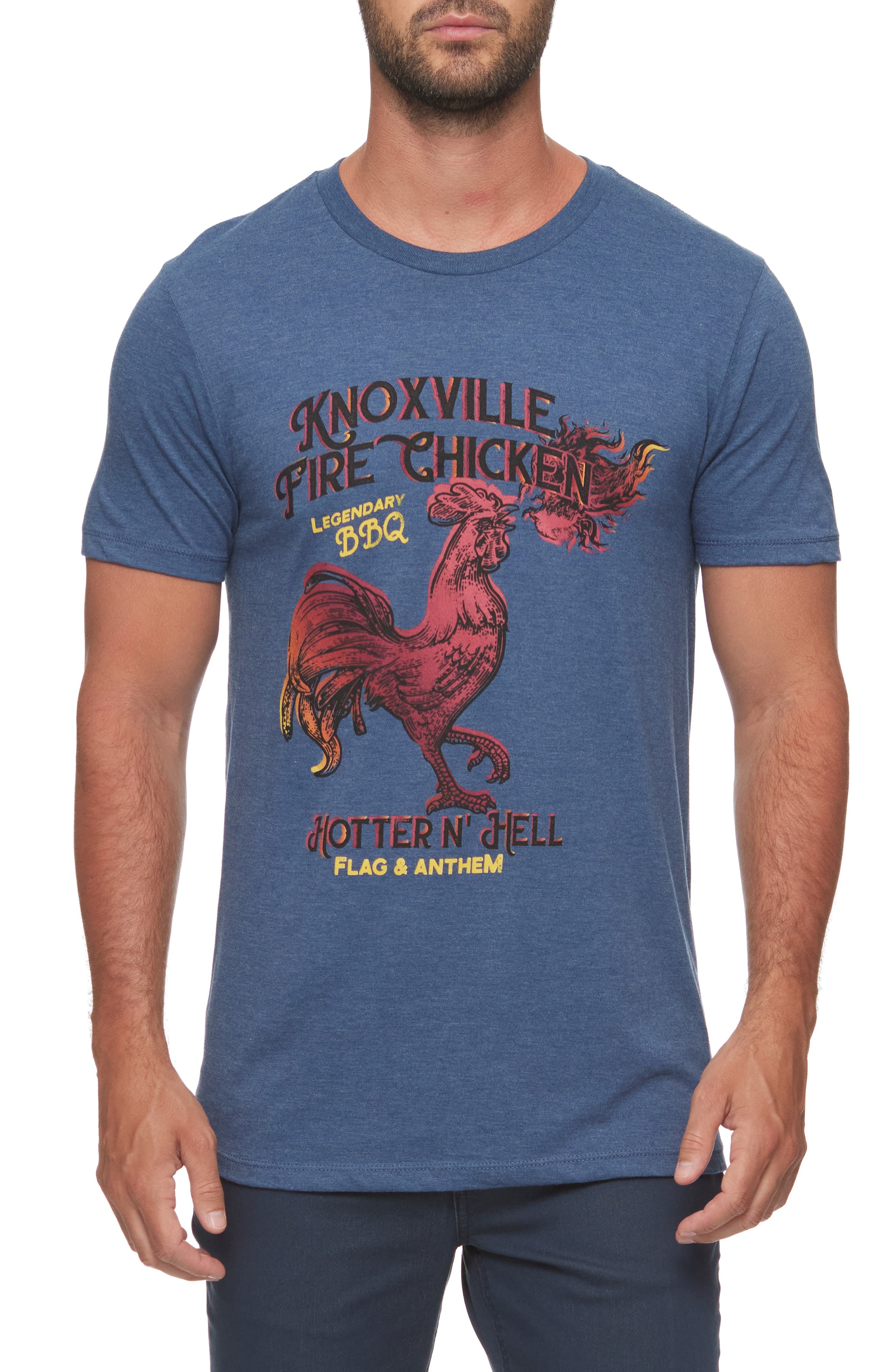 Flag & Anthem Fire Chicken Graphic T-Shirt (Men) | Nordstromrack