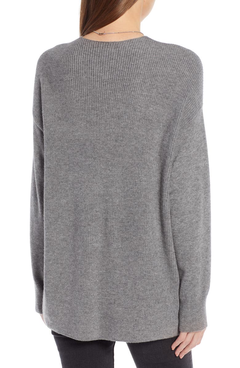 Something Navy Slouchy Sweater, Alternate, color, 