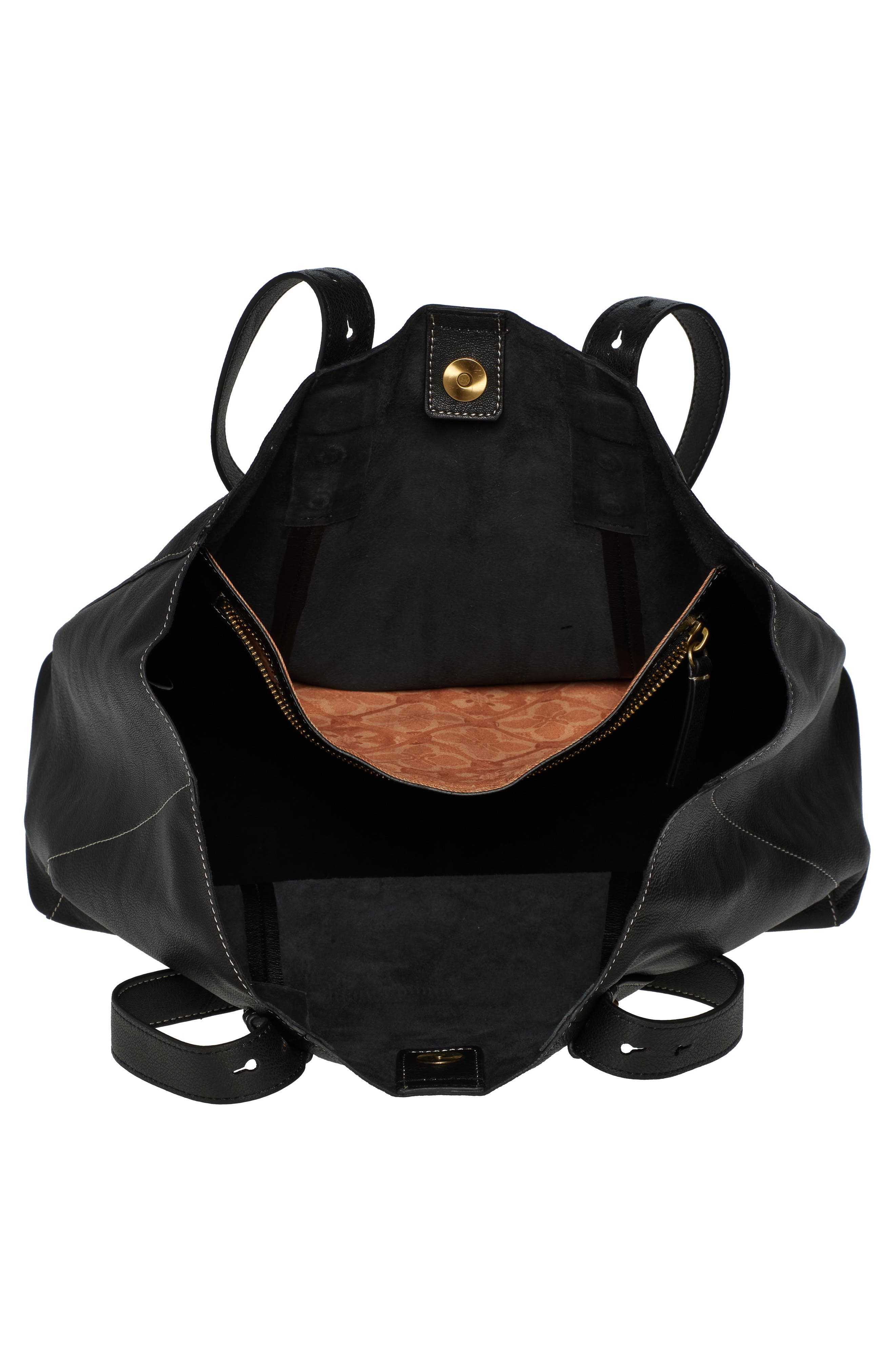 Lucky Brand Tyra Leather Tote, Alternate, color, 