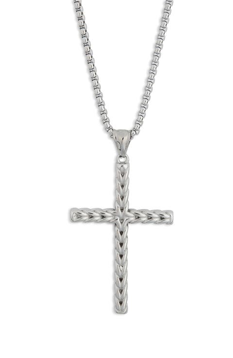 Men's Cross Pendant Necklace