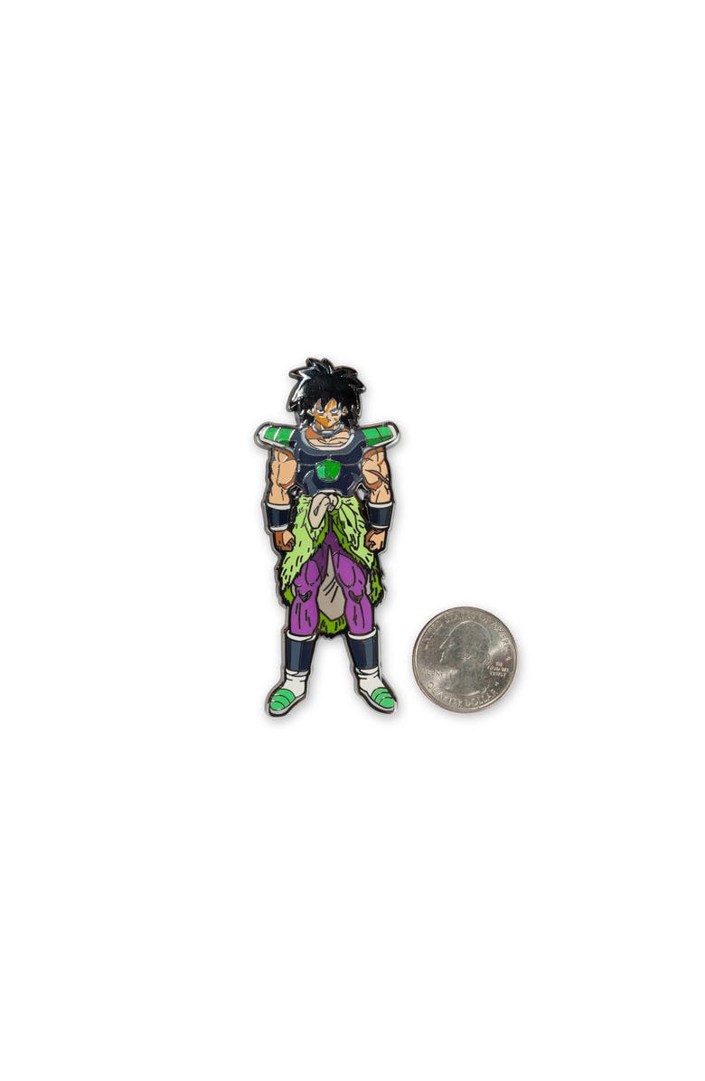 Toynk Dragon Ball Super 3-Inch Collectible Enamel FiGPiN - Broly #217 Toynk Exclusive, Alternate, color, Green