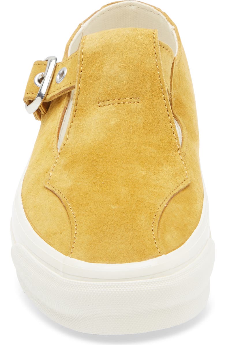 Vans 93 Luxe Mary Jane Sneaker, Alternate, color, Pig Suede Harvest Gold
