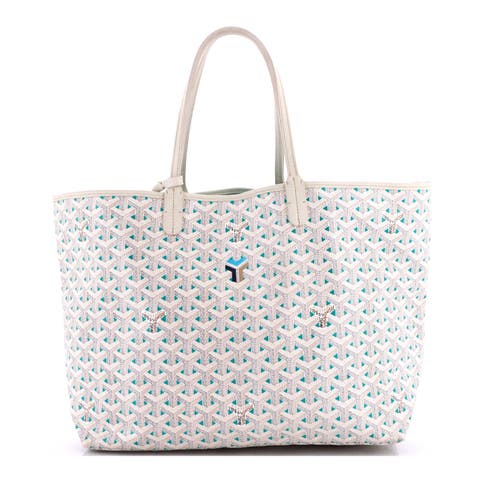 Saint Louis Tote Claire Voie Coated Canvas PM