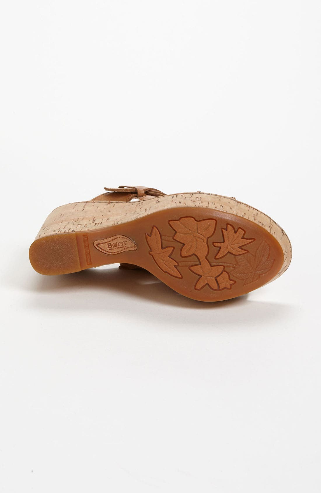 'Beau' Wedge Sandal (Nordstrom Exclusive), Alternate, color, MID TAN