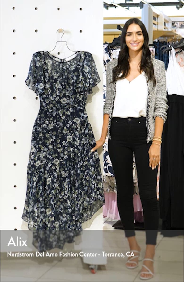 Floral Print Dress, sales video thumbnail