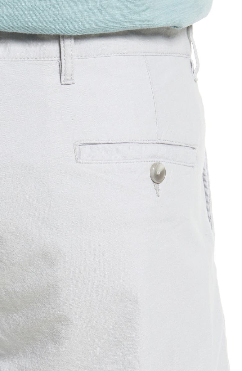 Nordstrom Cotton Stretch Chambray Shorts, Alternate, color,