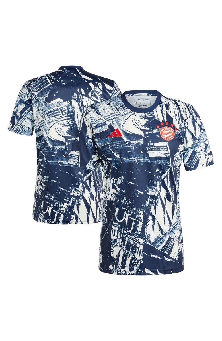 adidas Men's adidas White Bayern Munich 2023/24 Pre-Match Top, Main, color,