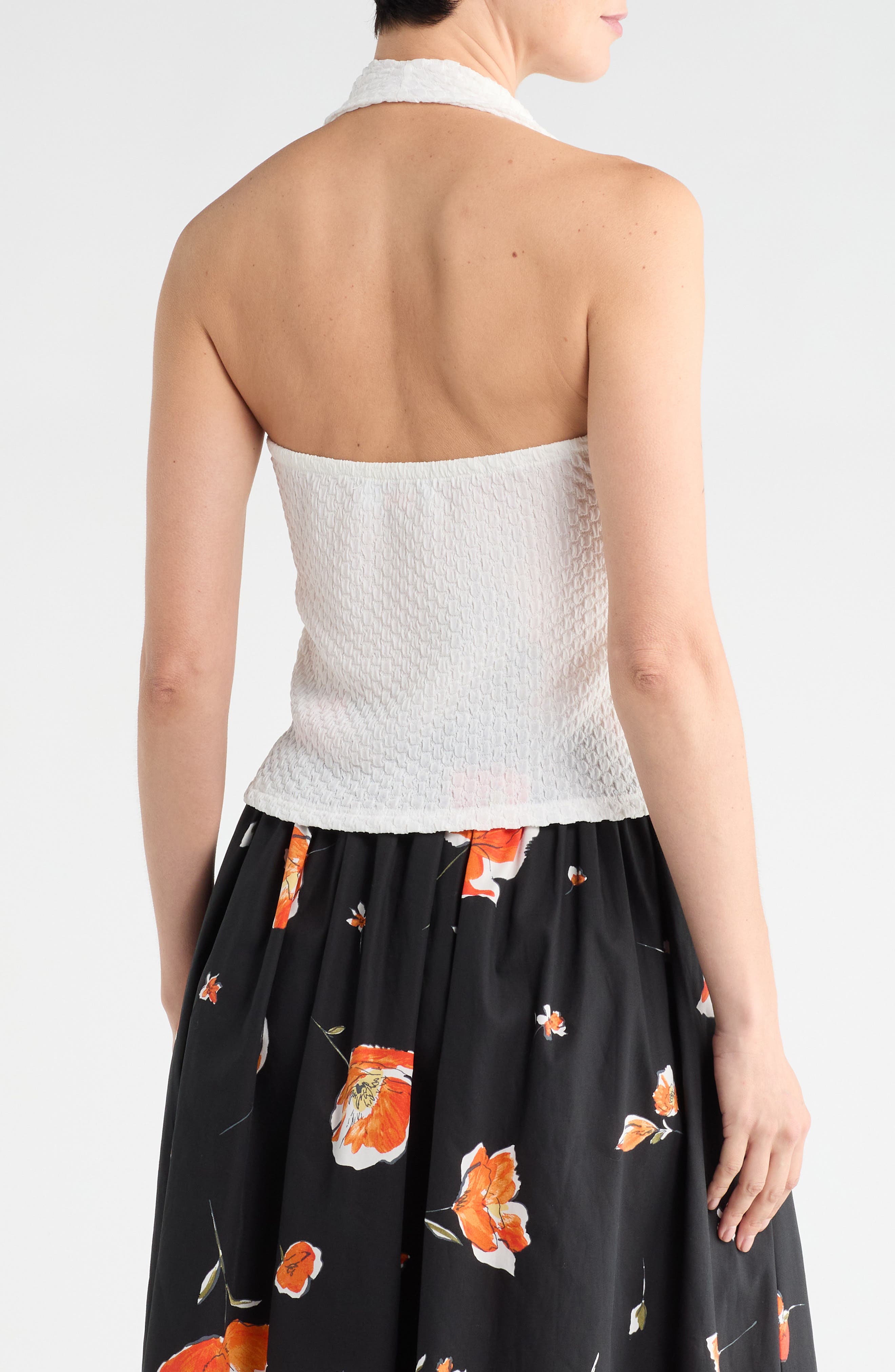 Texture Knit Halter Top (Women) | Nordstromrack