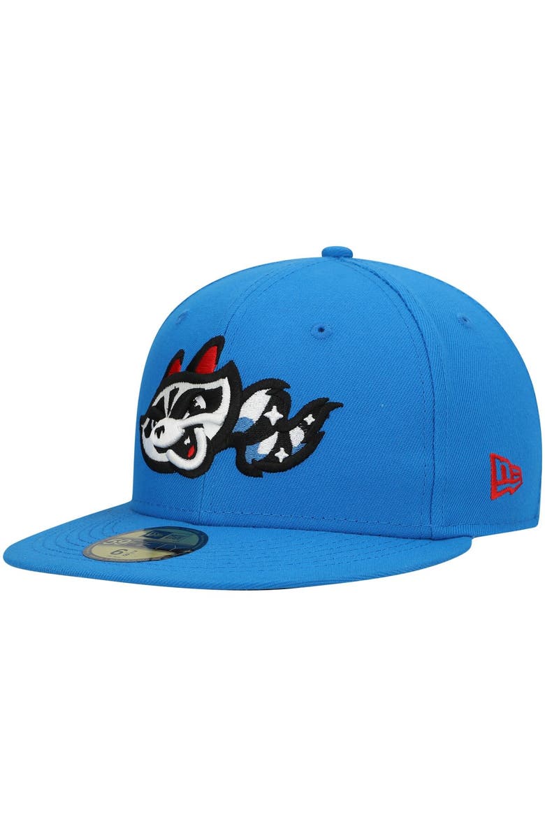 New Era Men's New Era Royal Rocket City Trash Pandas Authentic Collection Team Home 59FIFTY Fitted Hat, Main, color, Royal