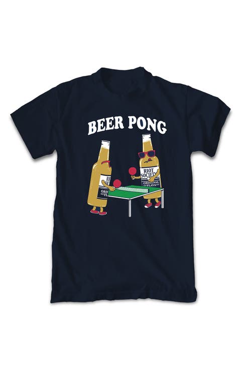 Beer Pong Graphic T-Shirt