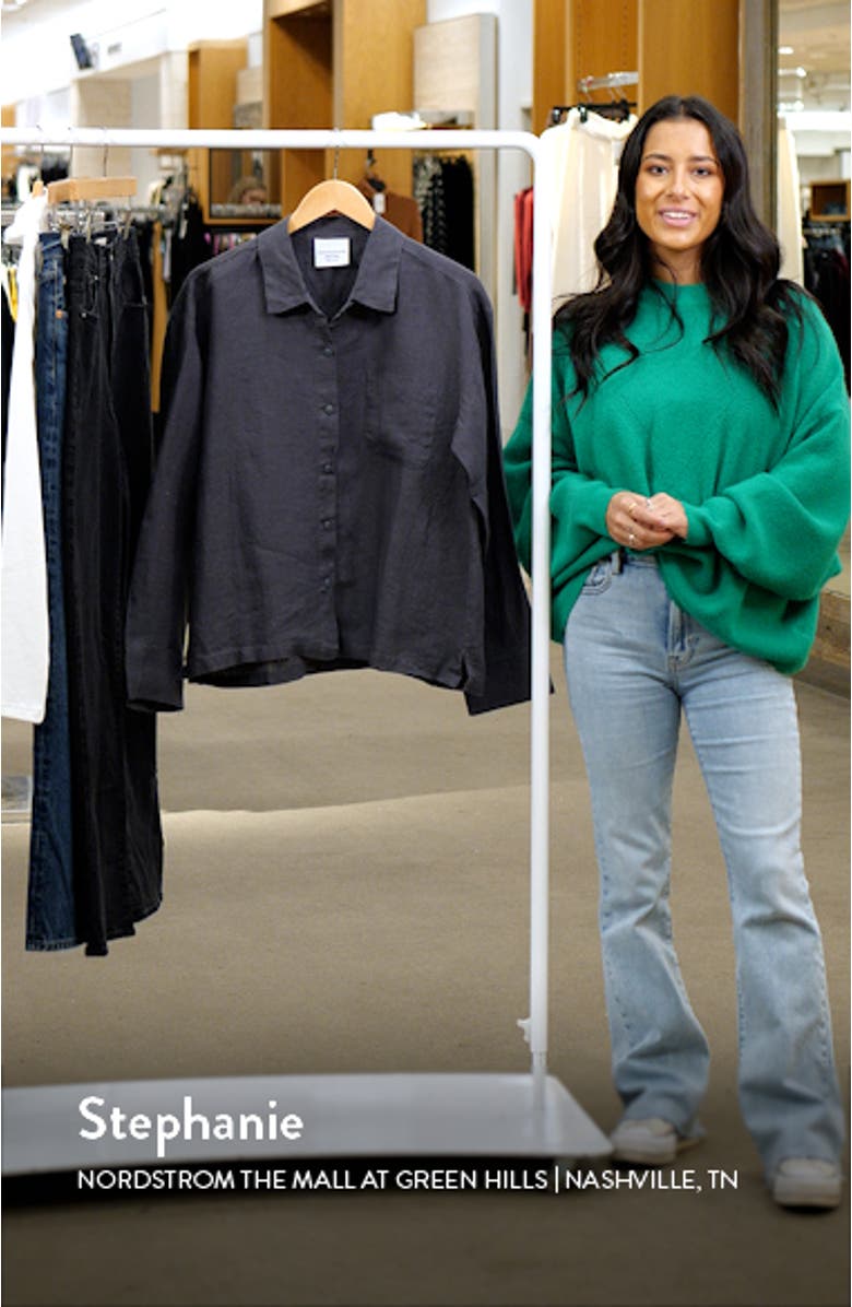 Women's Linen Shirt, sales video thumbnail