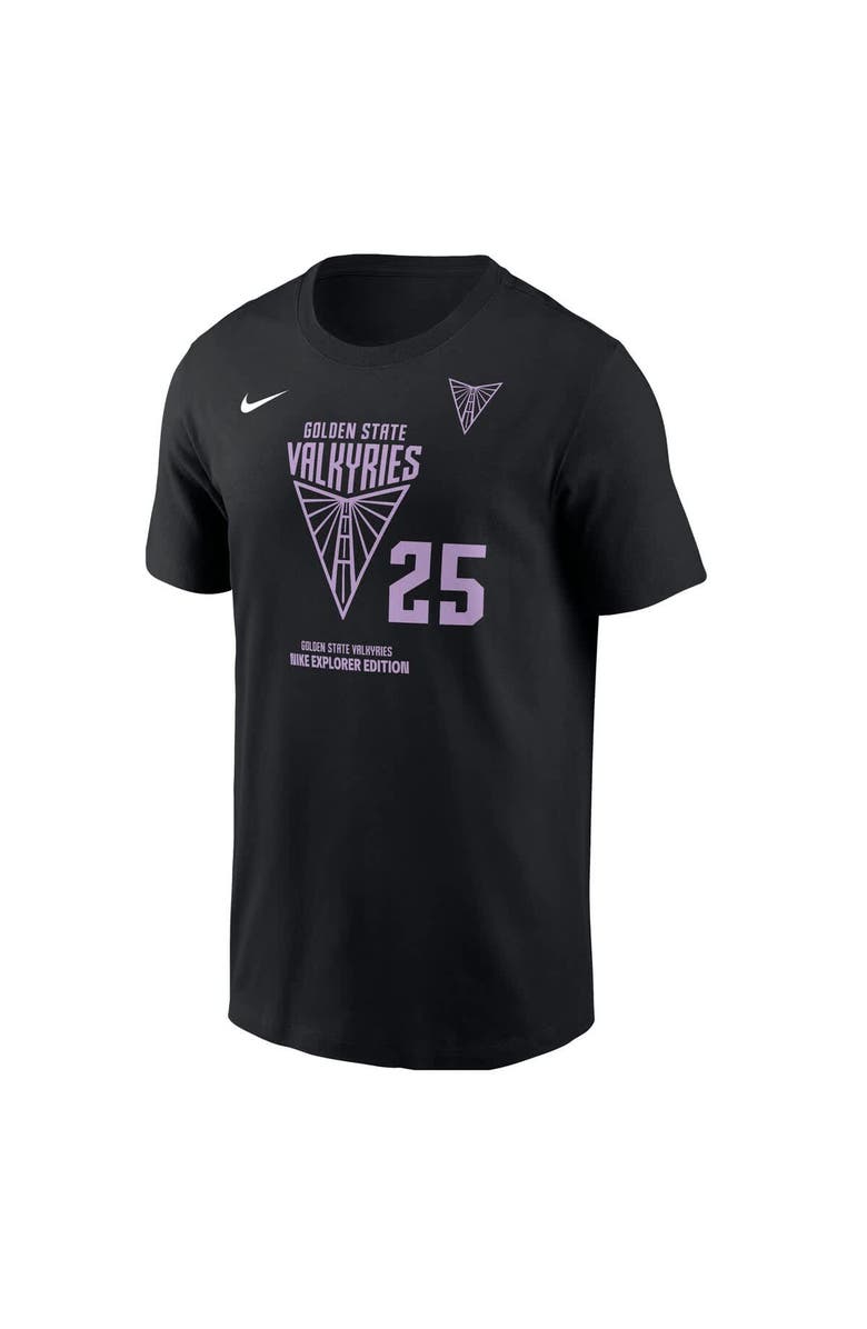 Nike Men's Nike Monique Billings Eclipse Black Golden State Valkyries Explorer Edition Name & Number T-Shirt, Alternate, color, 