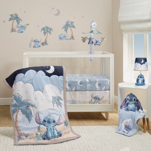 Bedtime Originals Disney Baby Stitch 3-piece Nursery Crib Bedding Set In Blue