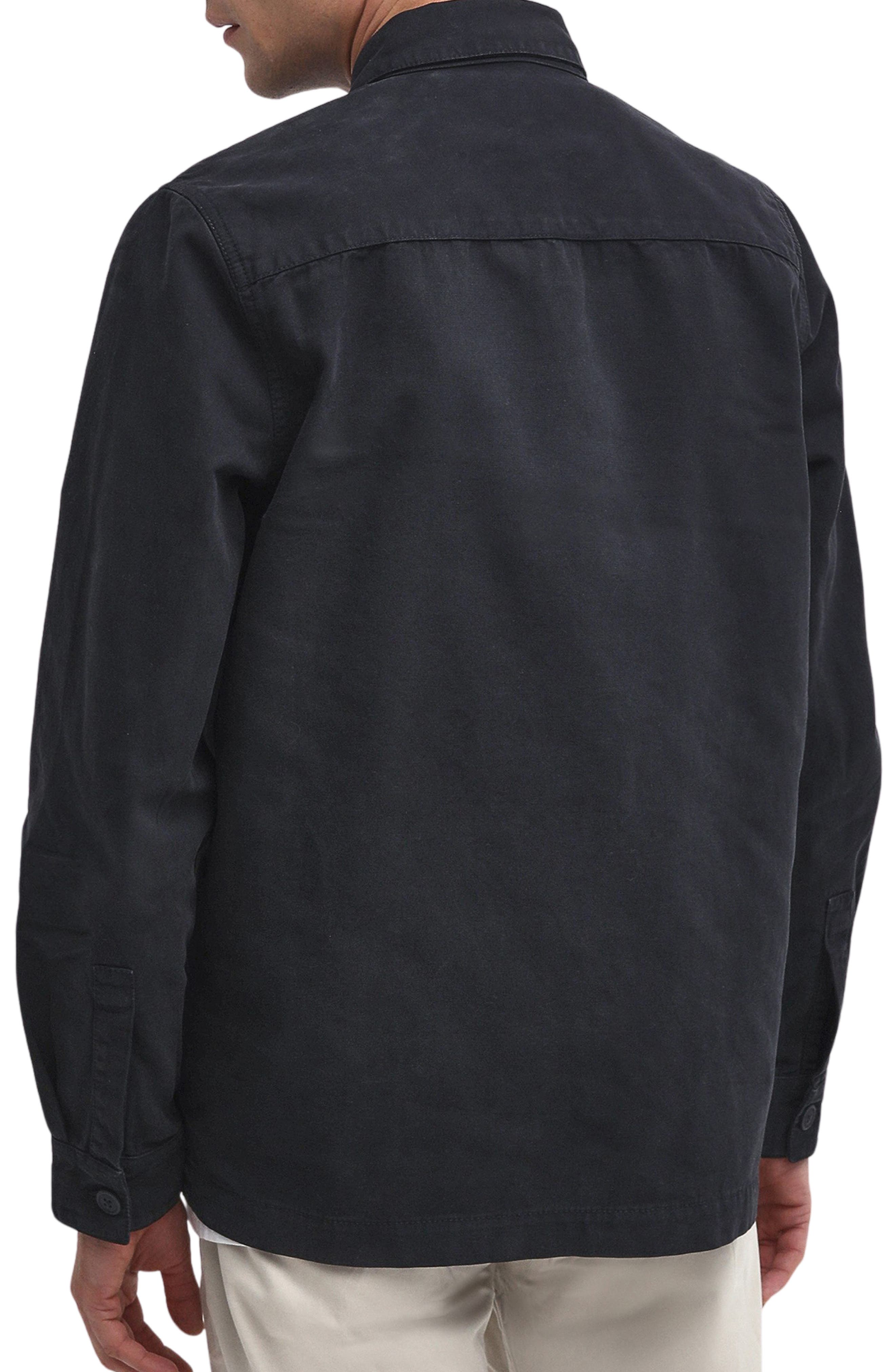 Мужские Barbour Washed Button-Up Overshirt — фото 3