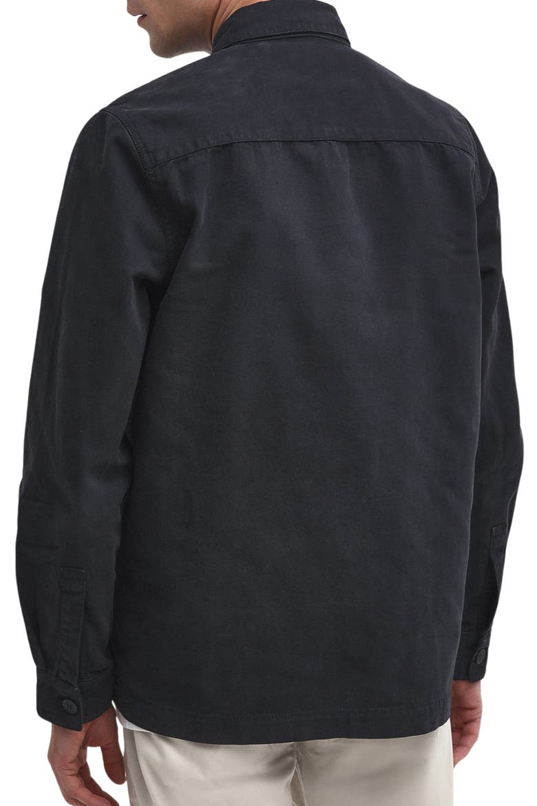 Washed Button-Up Overshirt, Alternate, color, NAVY