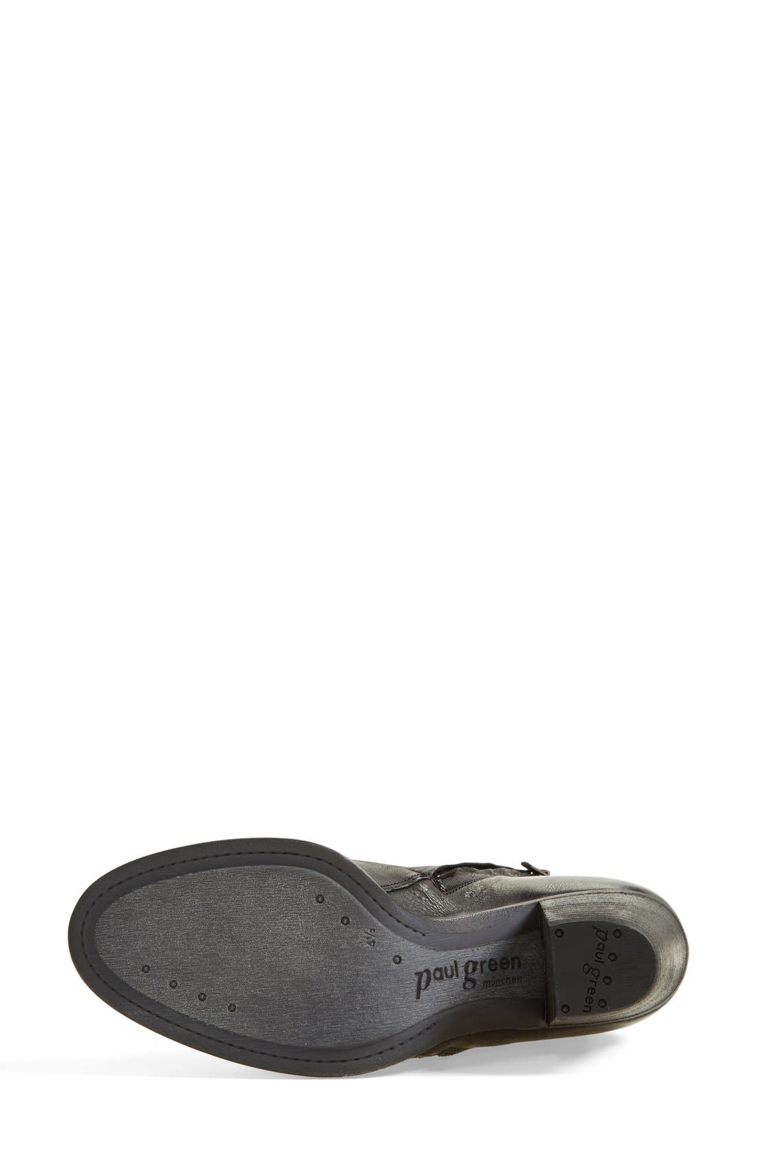 'Aubrey' Bootie, Alternate, color, BLACK