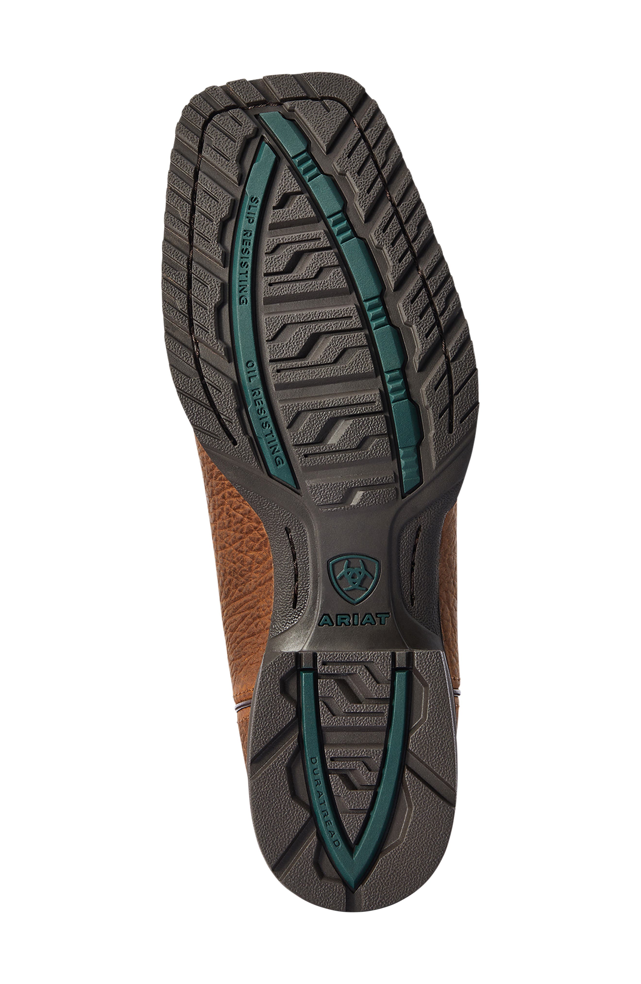 Ariat Hybrid Grit Western Boot, Alternate, color, Earth