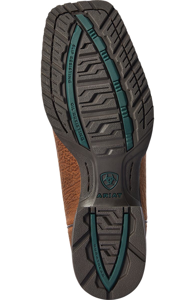 Ariat Hybrid Grit Western Boot, Alternate, color, Earth