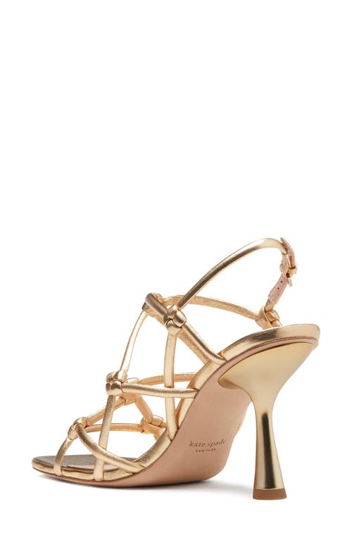 Kate Spade New York Coco Slingback Sandal In Gold