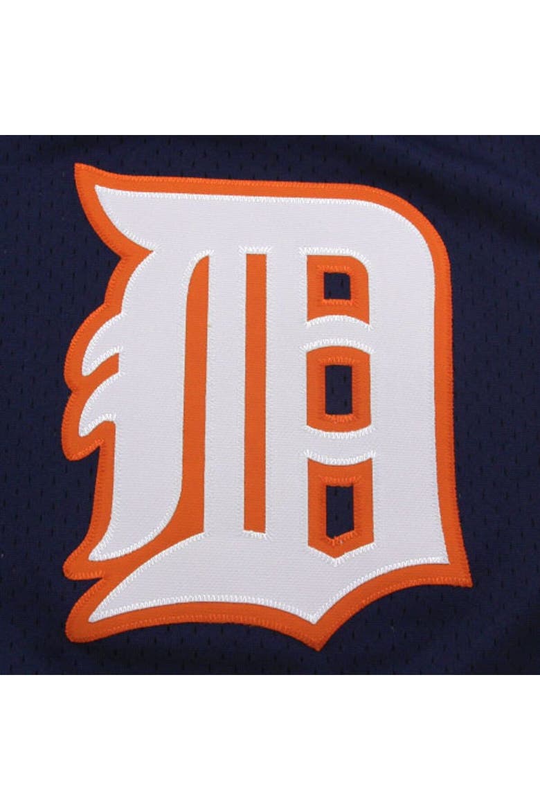 Men' s Mitchell & Ness Alan Trammell Navy Detroit Tigers 1984 Authentic Cooperstown Collection Mesh Batting Practice Jersey, Alternate, color, Navy