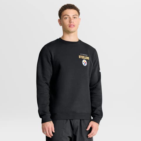 Men
s Nike Black Pittsburgh Steelers Primetime Club Fleece Pullover Sweatshirt