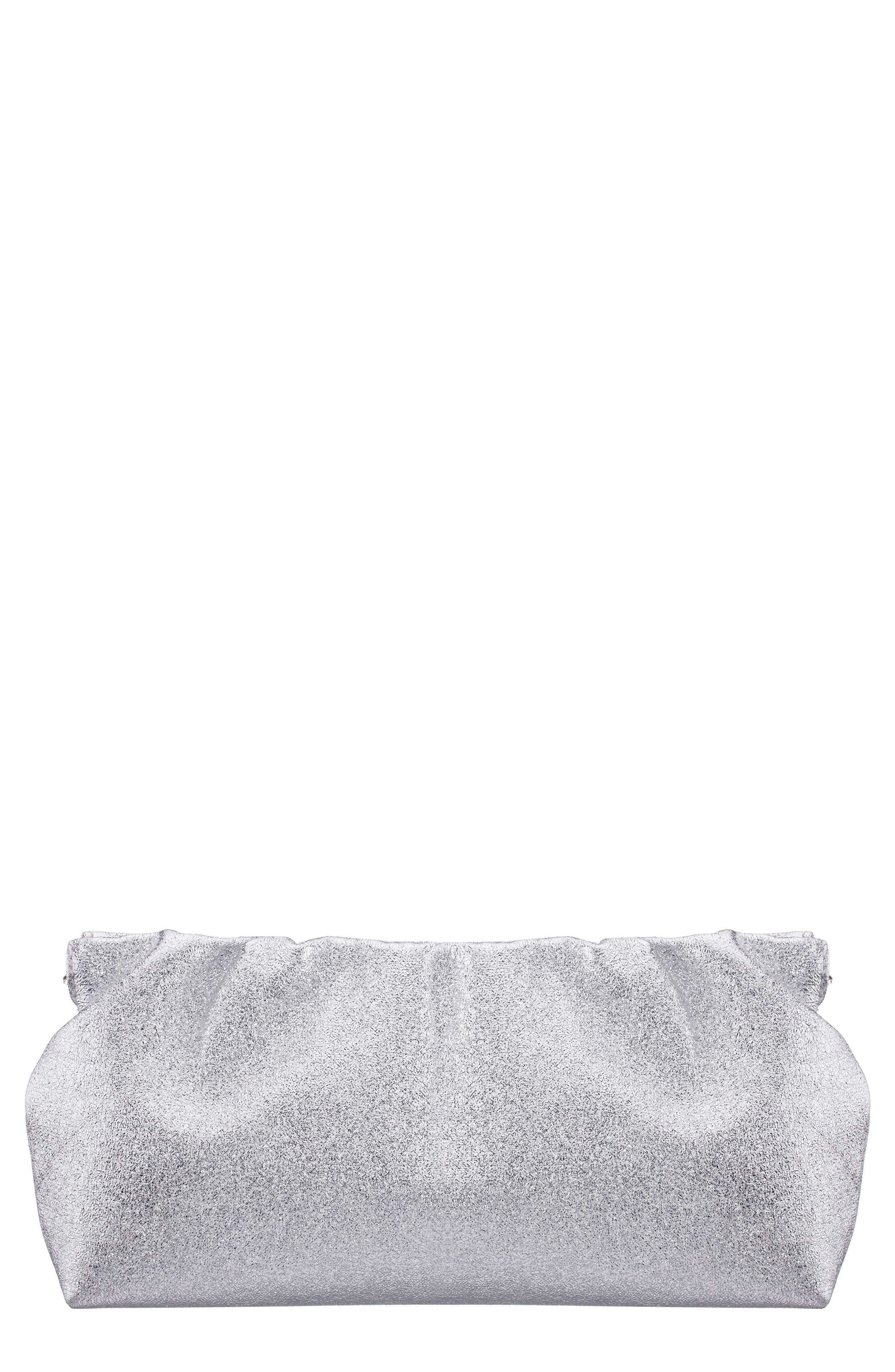 Thea Clutch, Main, color, SILVER