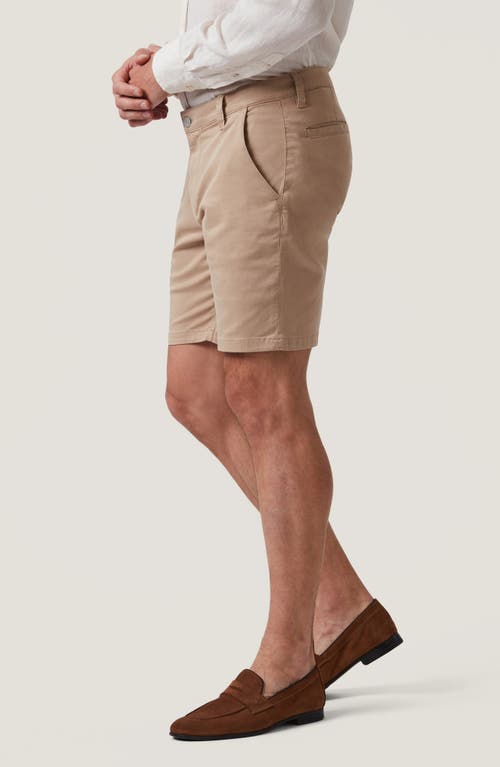 34 Heritage Arizona Slim Fit Stretch Twill Chino Shorts In Pebble Twill