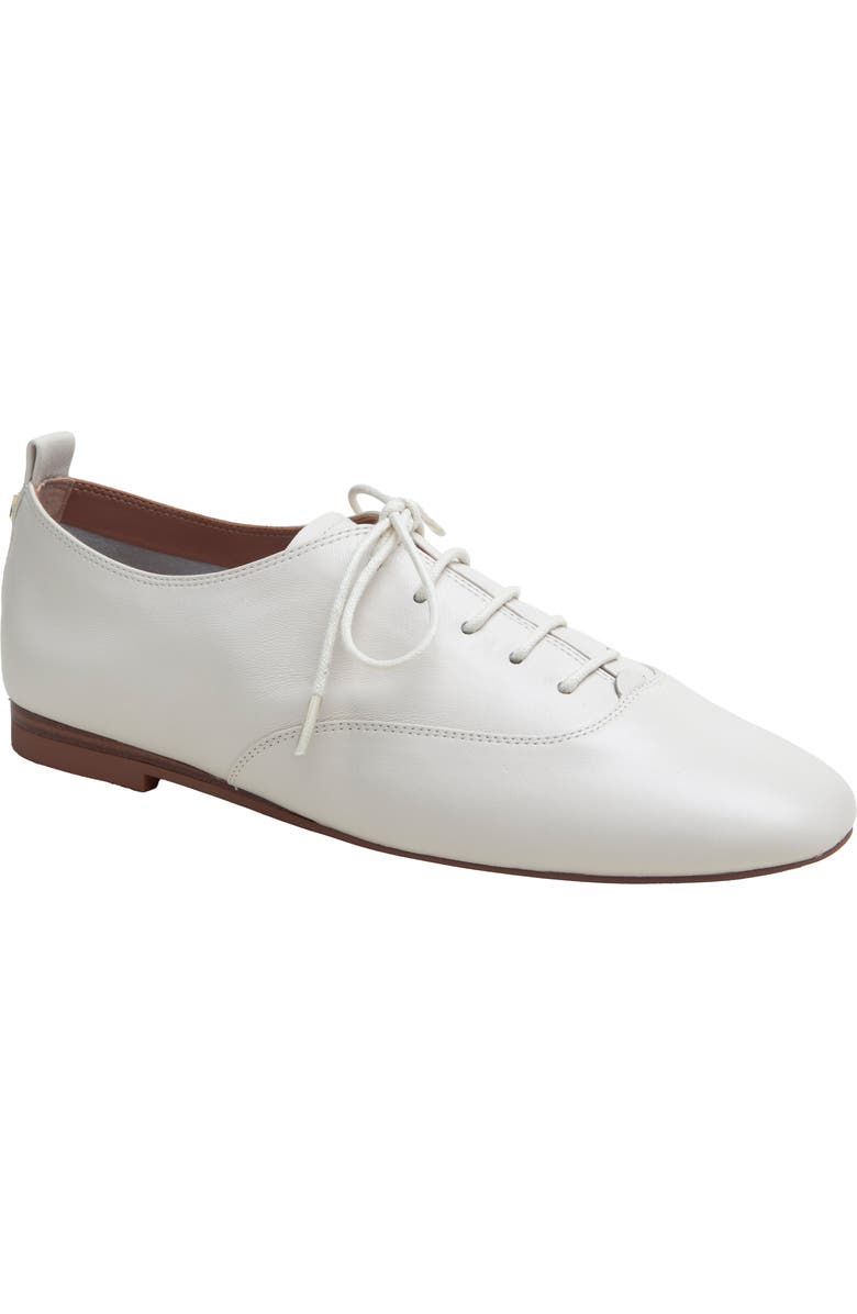 Linea Paolo Mirna Oxford Flat, Main, color, Ivory