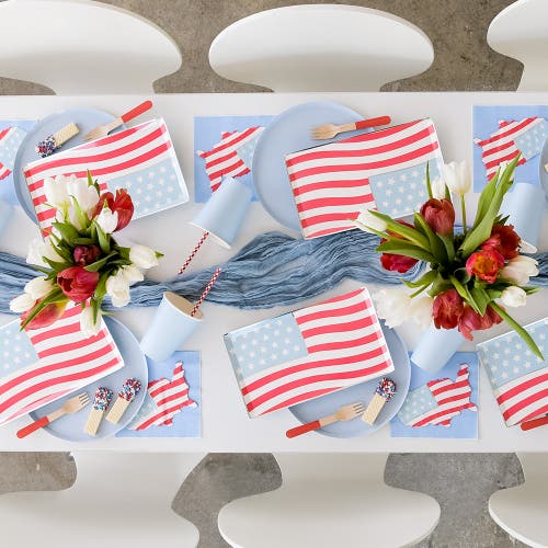 Jollity & Co American Flag Large Napkins