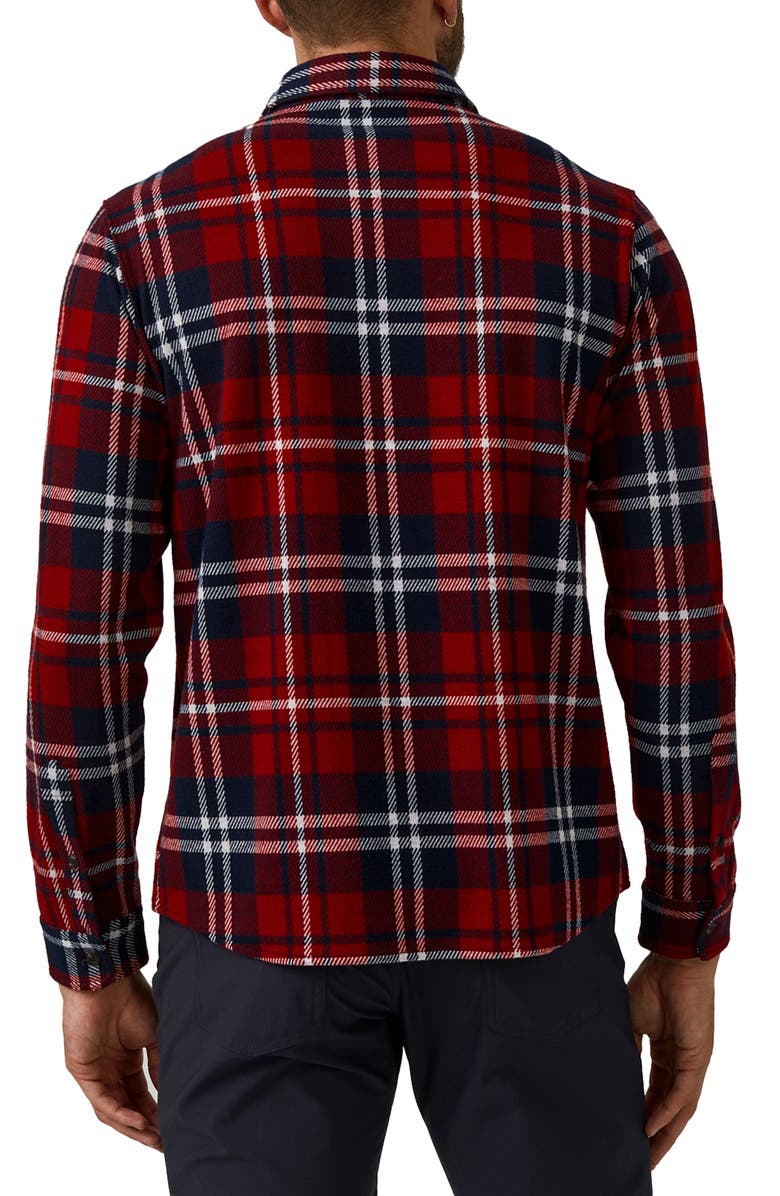 7 Diamonds Generation Plaid Double Knit Button-Up Shirt, Alternate, color, 