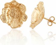Astor & Orion Poppy Studs Gold