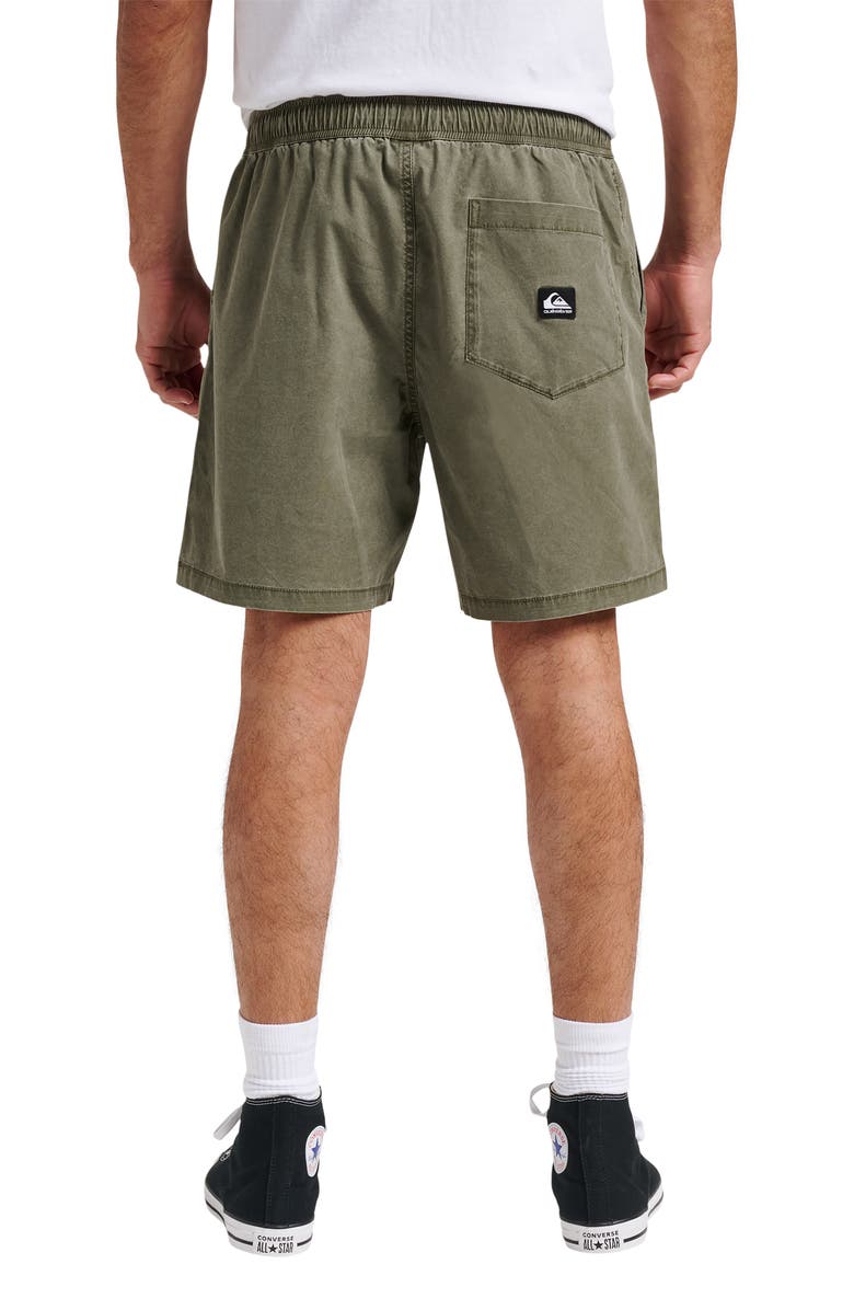 Quiksilver Taxer Stretch Drawstring Shorts, Alternate, color, Grape Leaf