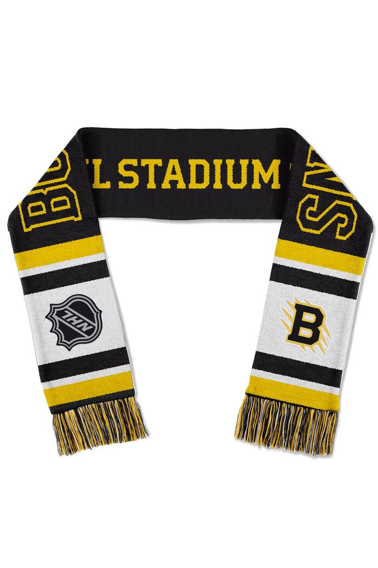 Boston Bruins 2026 NHL Stadium Series Team Scarf, Alternate, color, Black