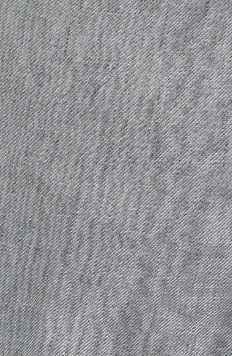 Zanella Parker Linen Pants, Alternate, color, Light Grey