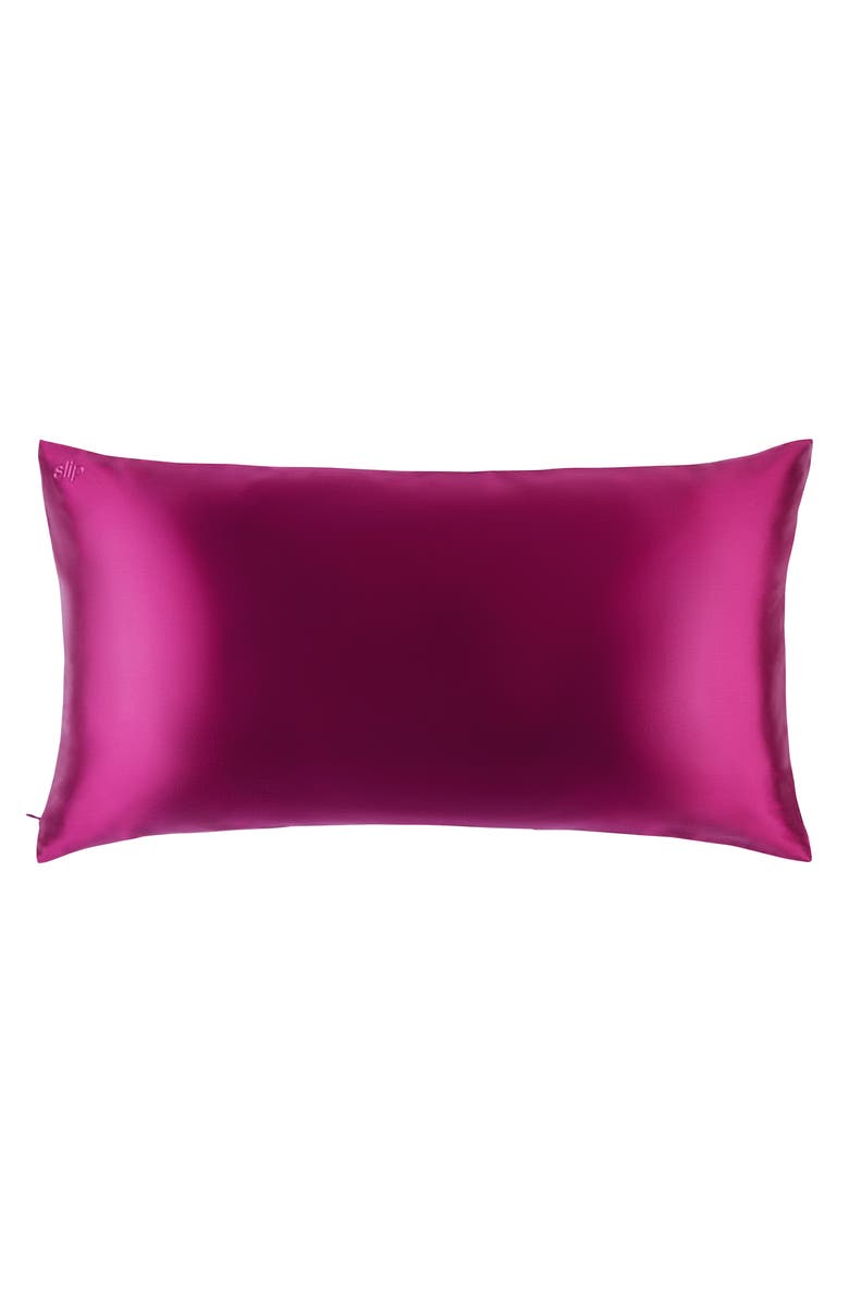 slip Pure Silk King Pillowcase, Alternate, color, Ultra Violet
