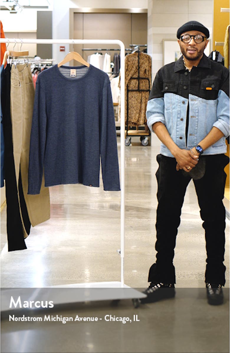 Cloud Reversible Cotton & Modal Crewneck T-Shirt, sales video thumbnail