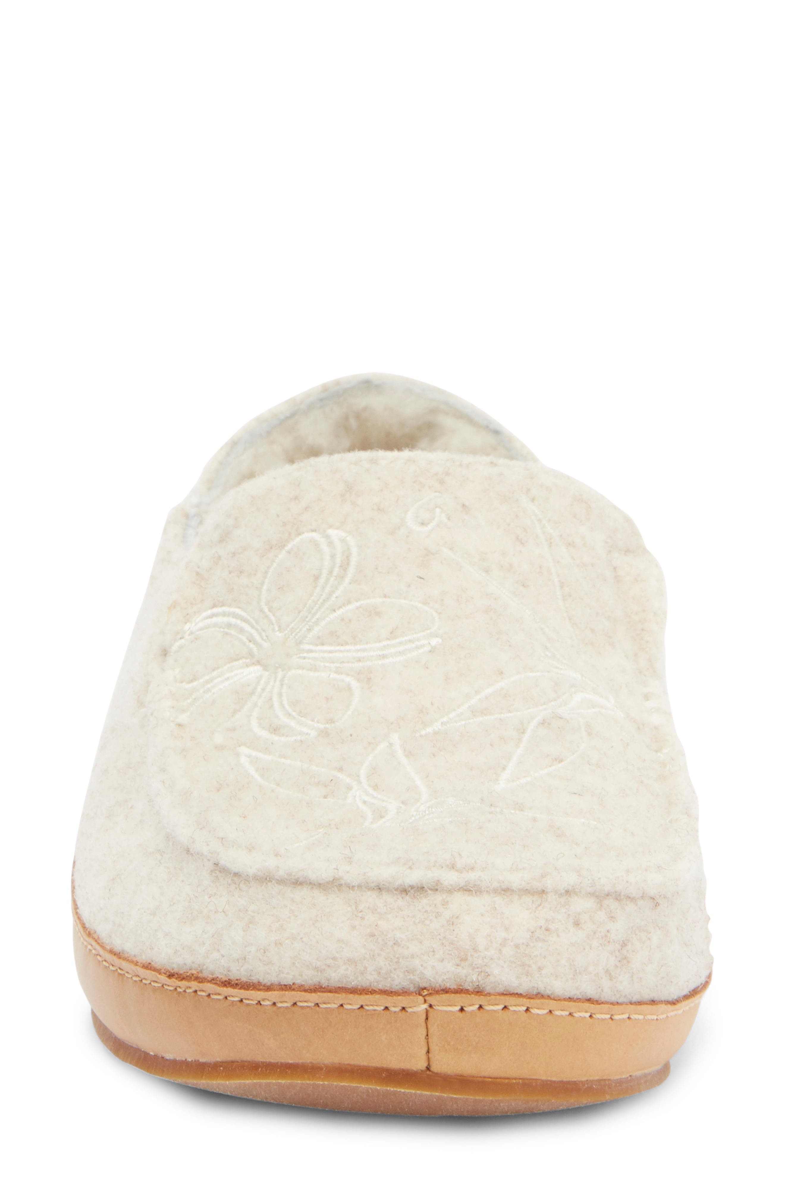 OluKai Nohea Kilohana Genuine Shearling Slipper, Alternate, color, 