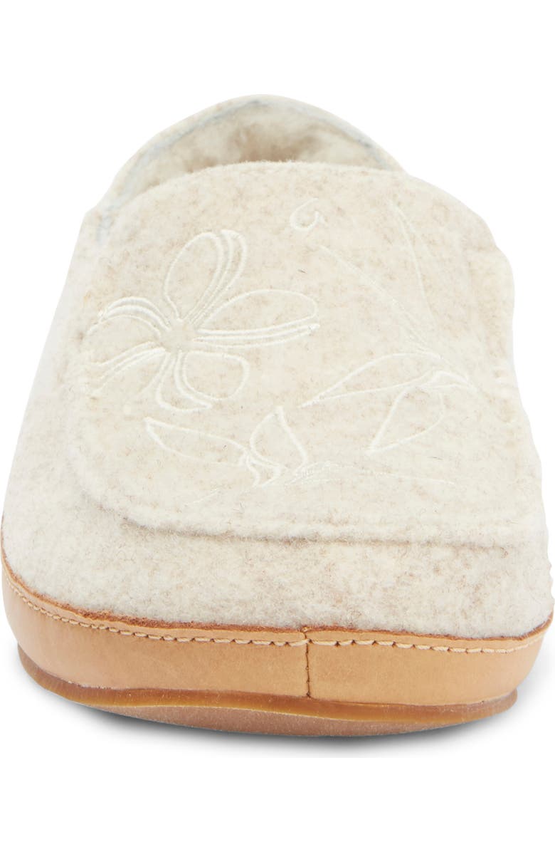 OluKai Nohea Kilohana Genuine Shearling Slipper, Alternate, color,