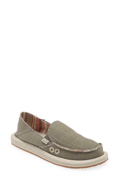 Donna Convertible Hemp Slip-On Shoe (Women)
