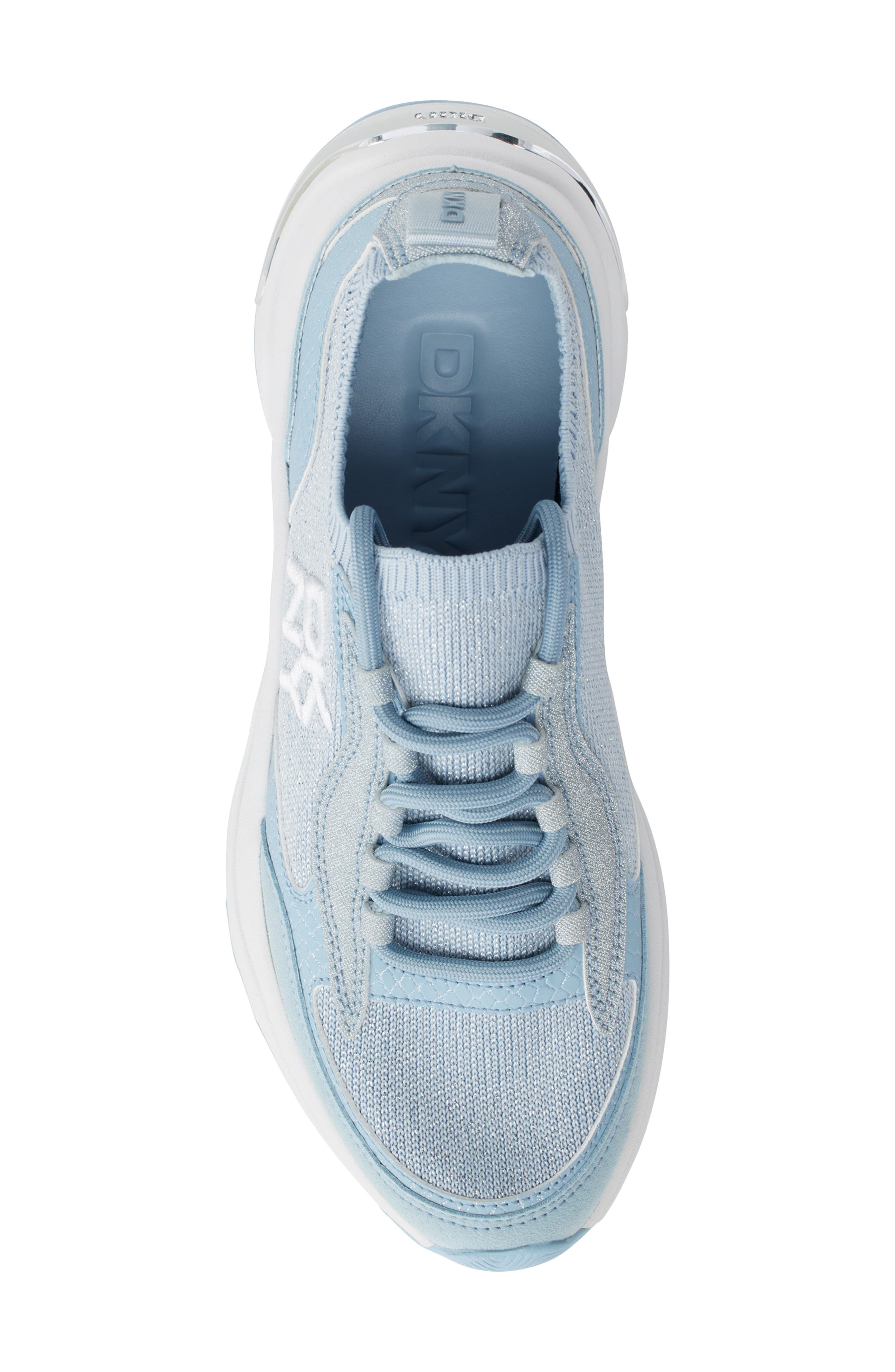 DKNY Jami Sneaker, Alternate, color, Celeste