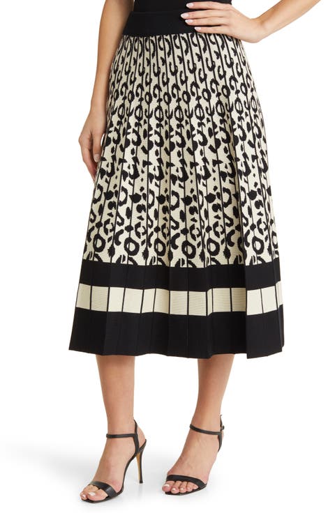 Mija Jacquard Skirt