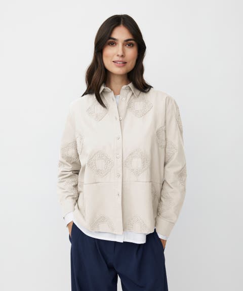 100% Cotton Long Sleeve Collared Shirt