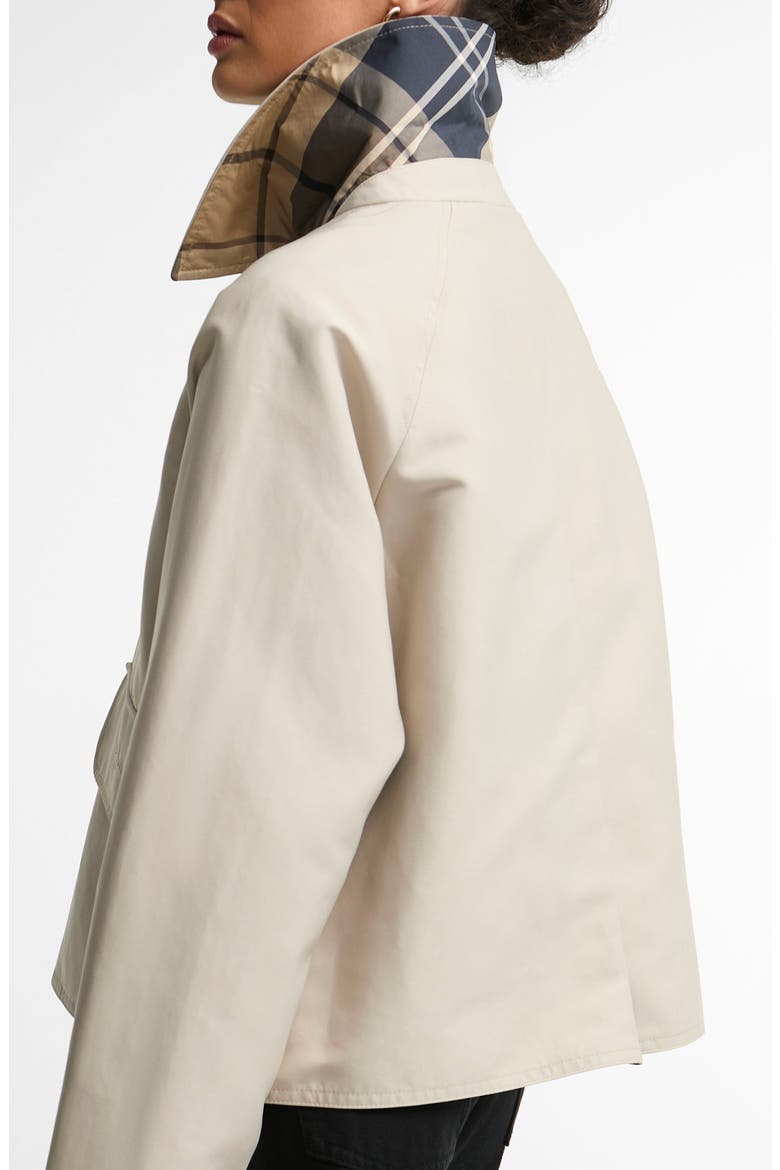 Delilah Showerproof Jacket, Alternate, color, MIST/ BIRCHWOOD DRESS