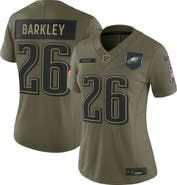 Nike Women's Nike Saquon Barkley Olive Philadelphia Eagles 2025 Salute to Service Limited Jersey